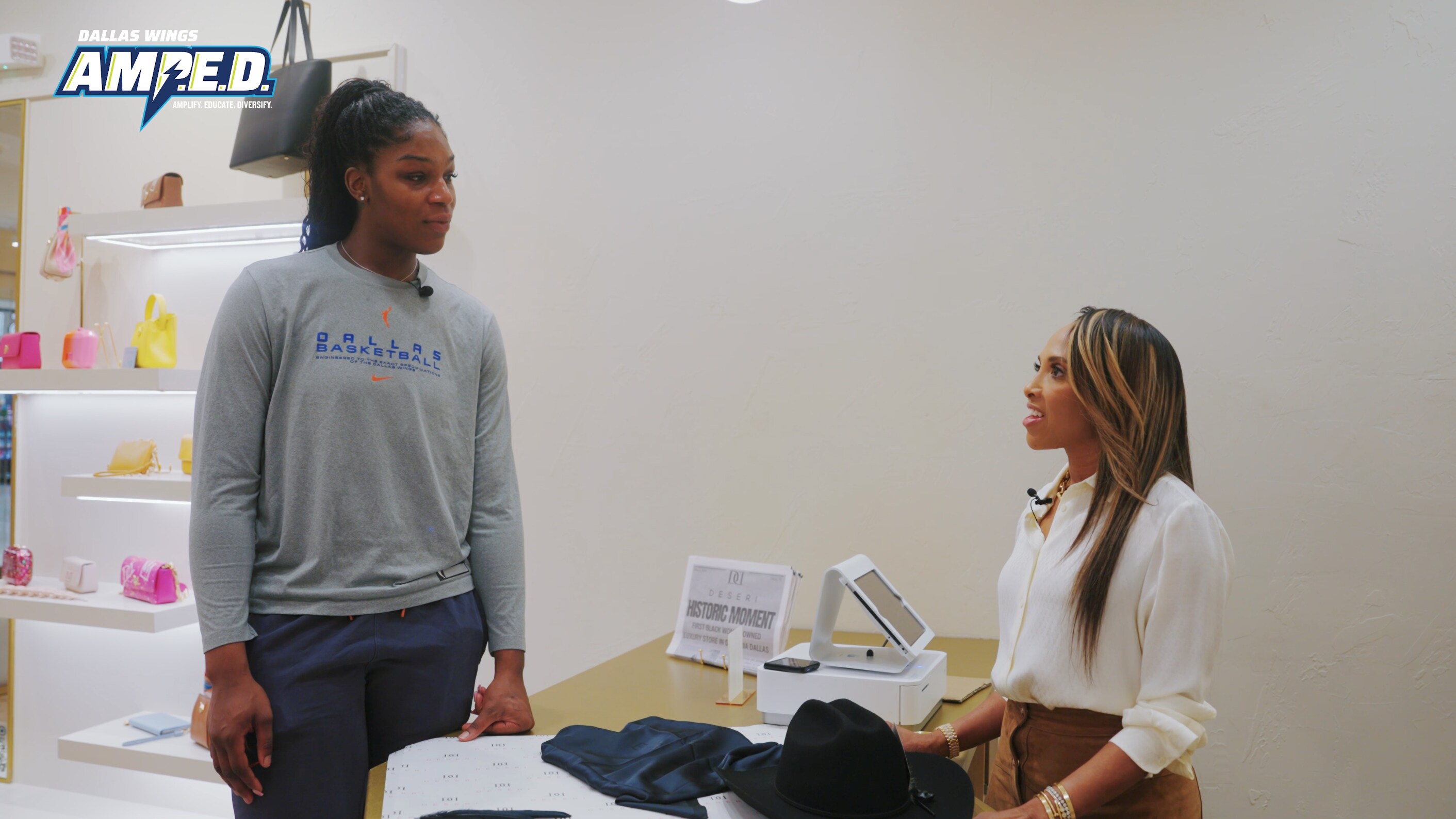 Black-owned AMP.E.D: Deseri